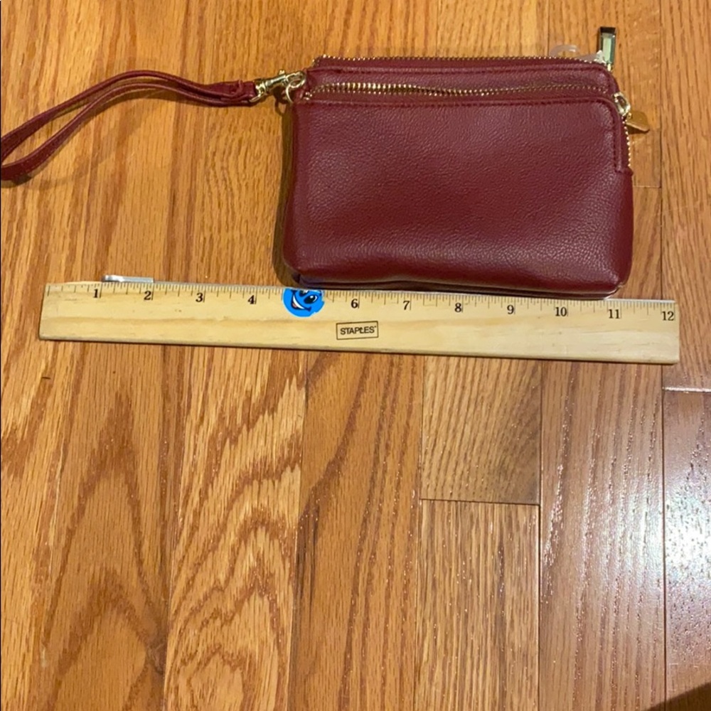 Never used wallet with strap